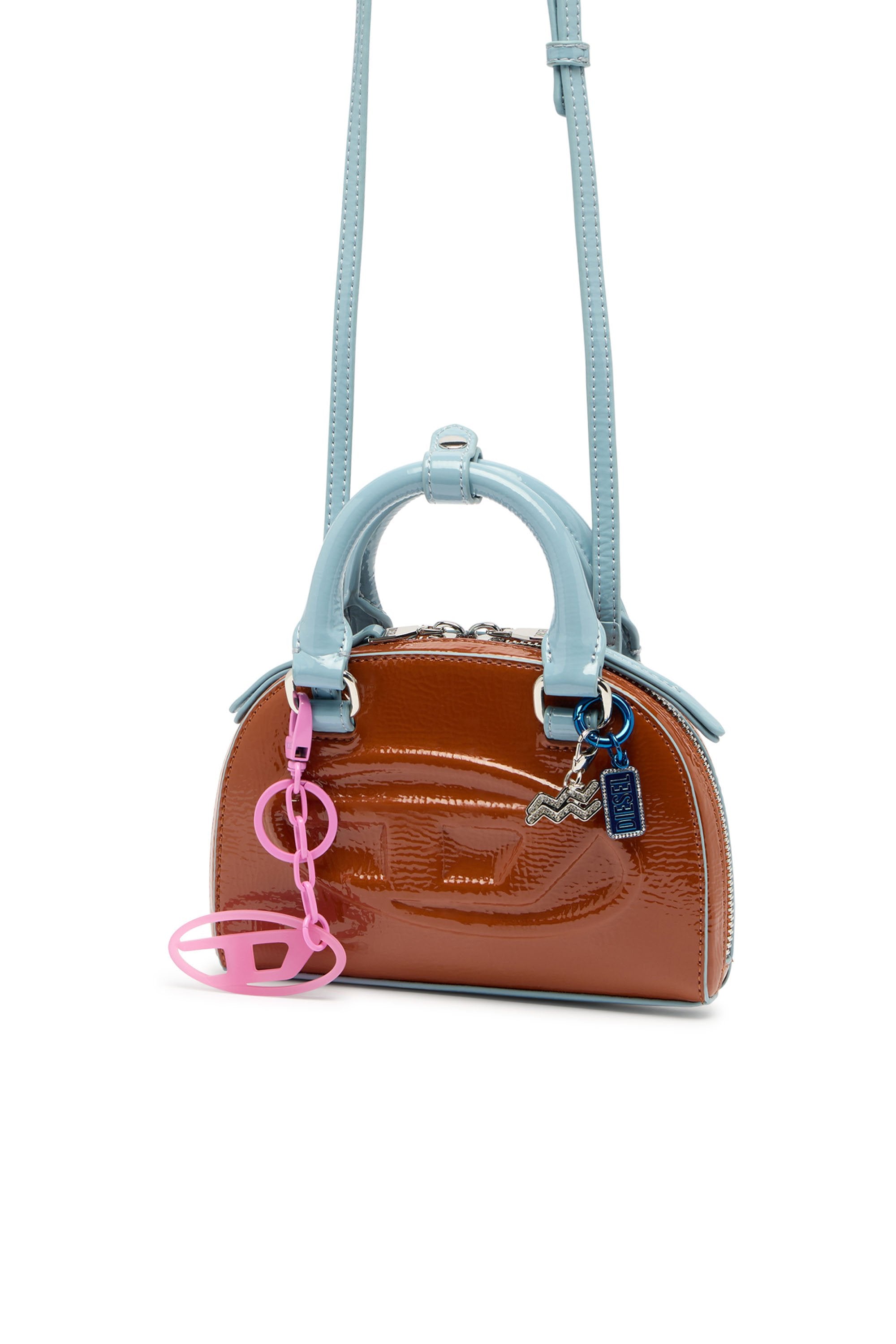 Diesel 1Dr Dome Crossbody Xs Brown