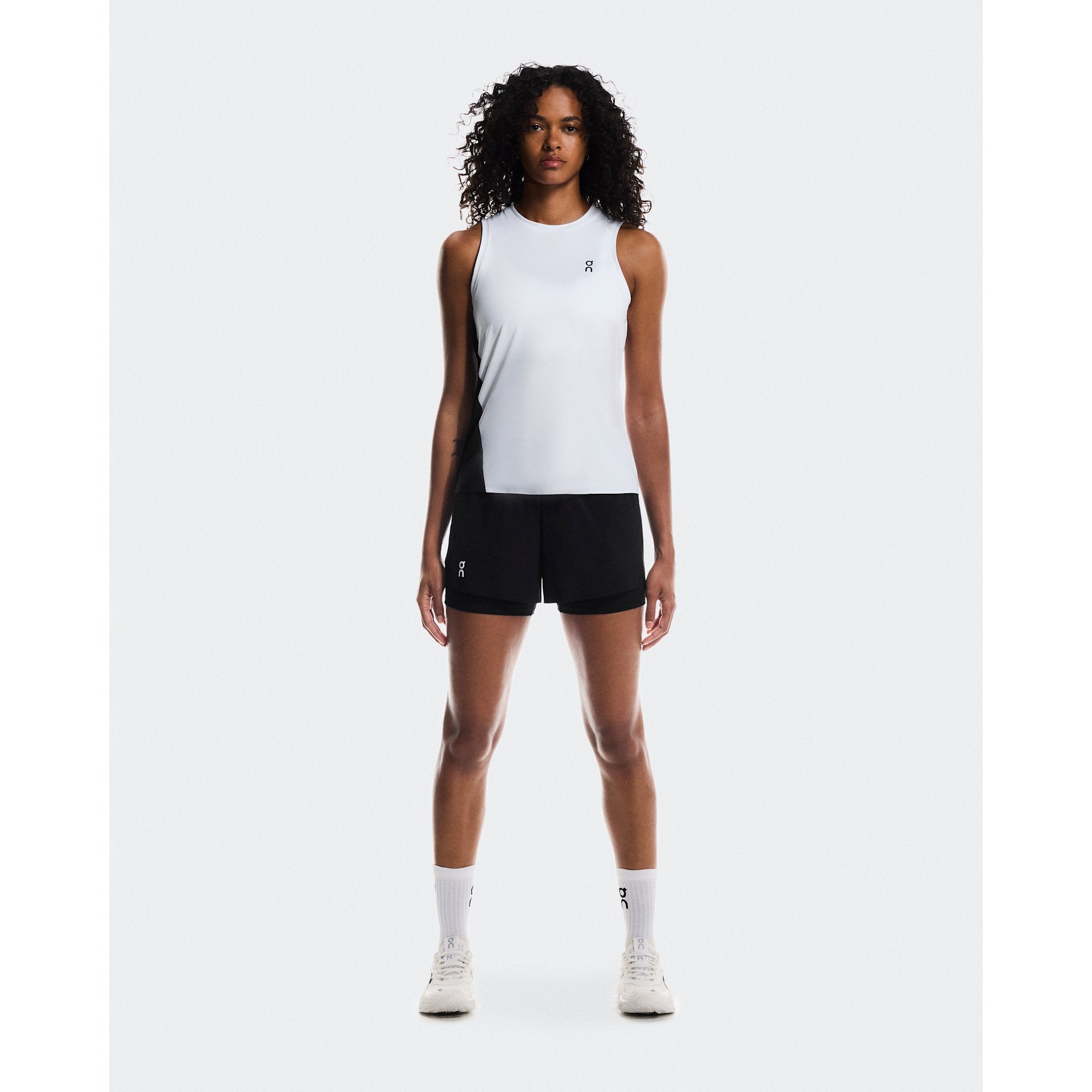 On Court Tank White | Black