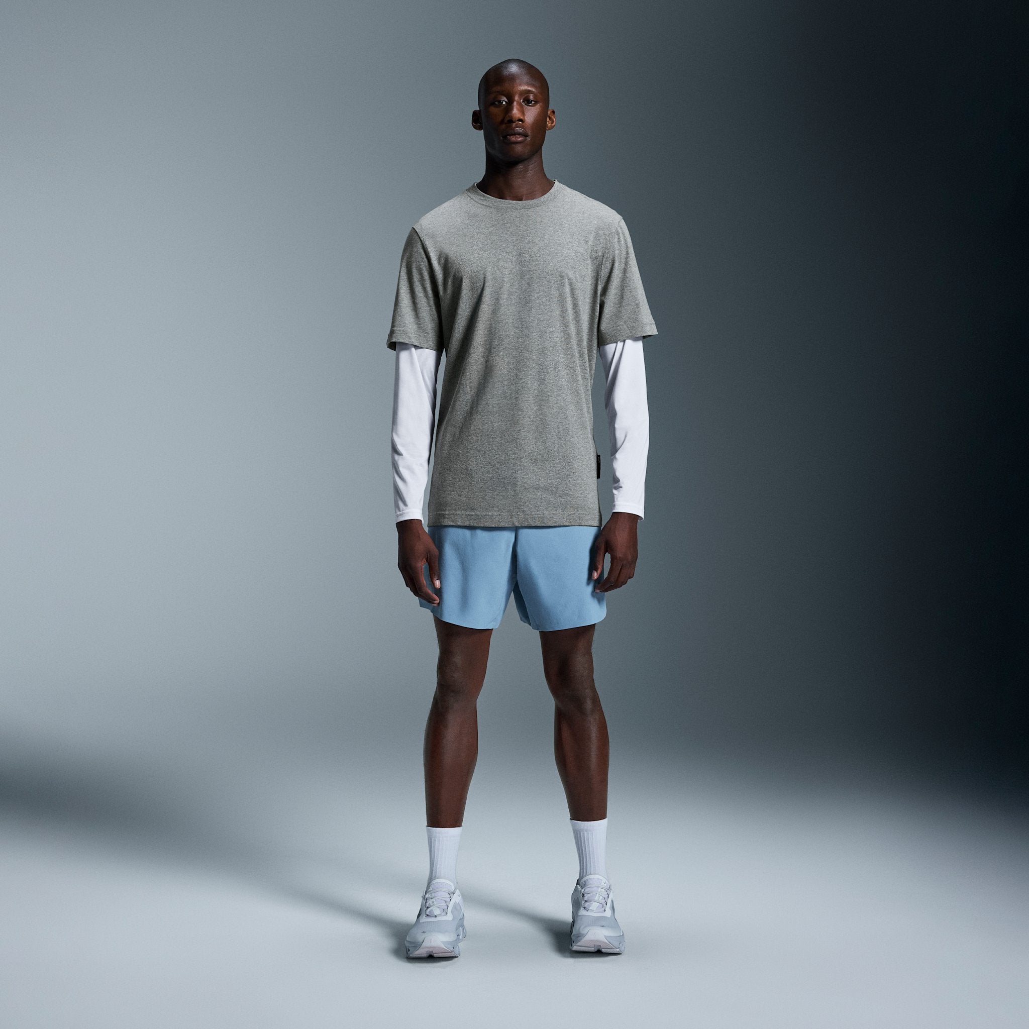 On Train Shorts Chambray