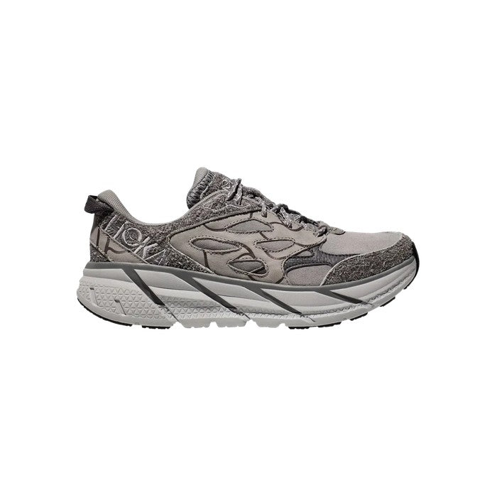 Hoka Clifton L Suede 'Elite Terrain System - Galactic Grey'