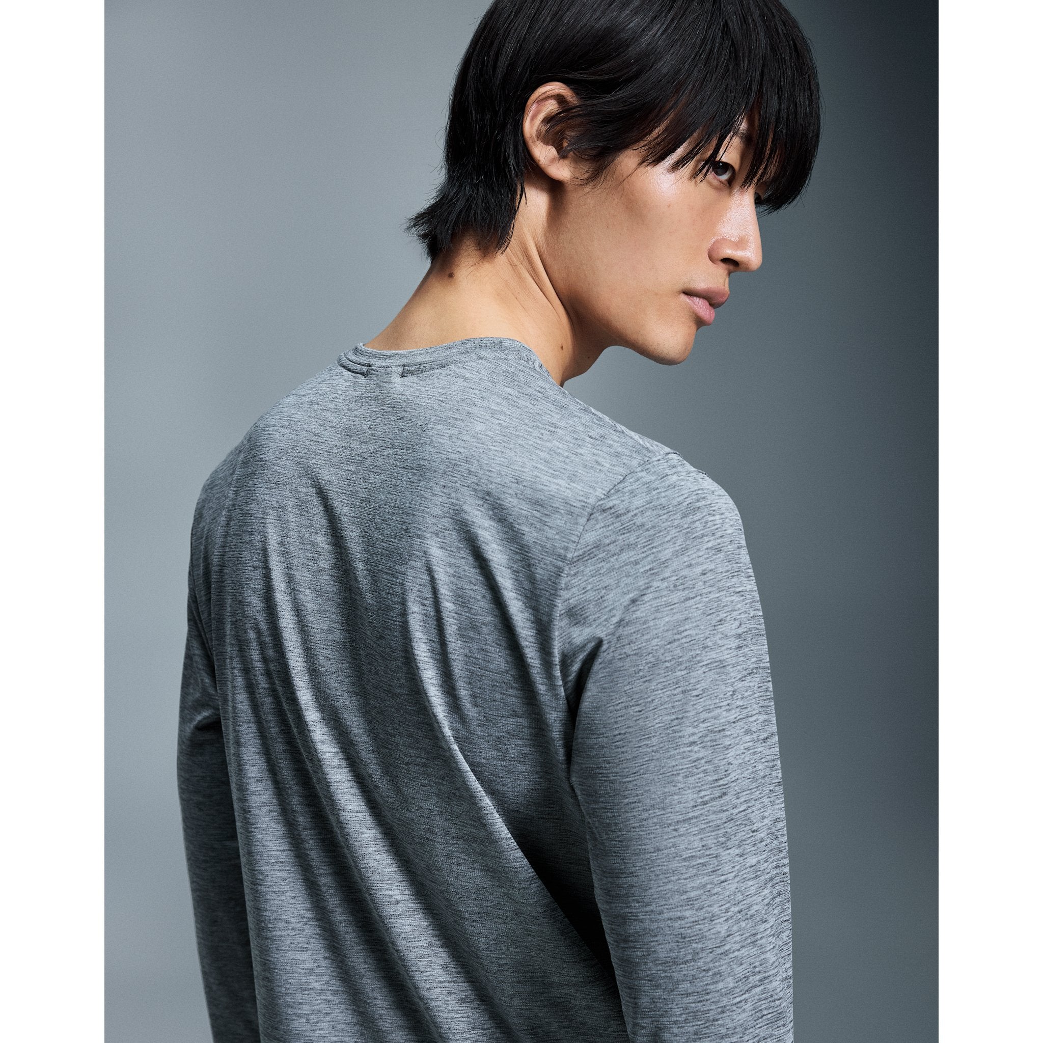 On Core Long-T Heather Gray