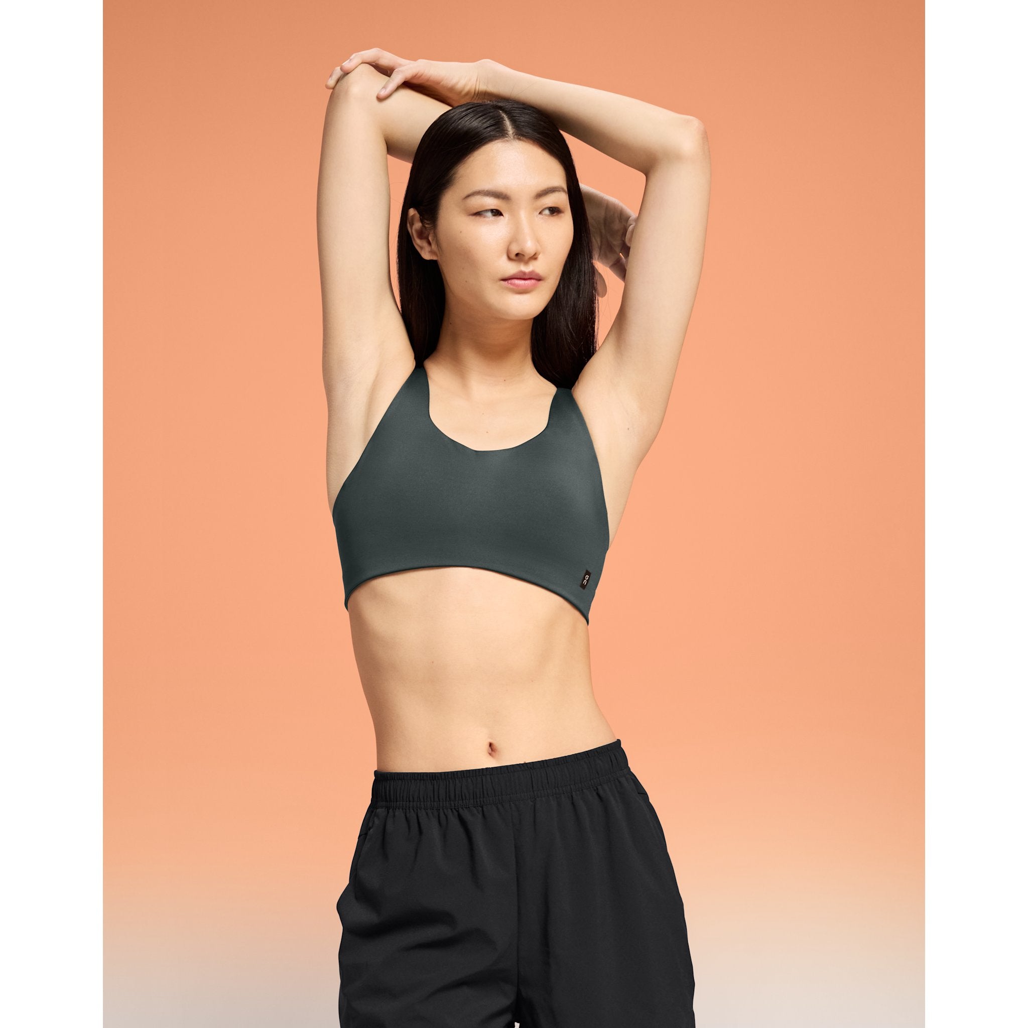 On Active Bra Lead | Black