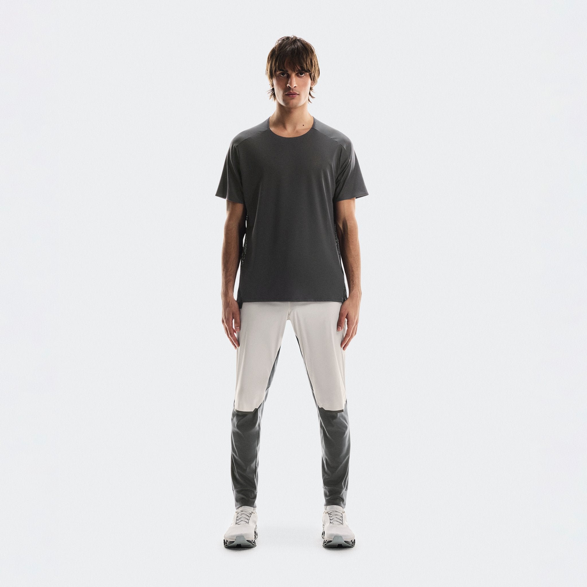 On Weather Pants Silver | Eclipse