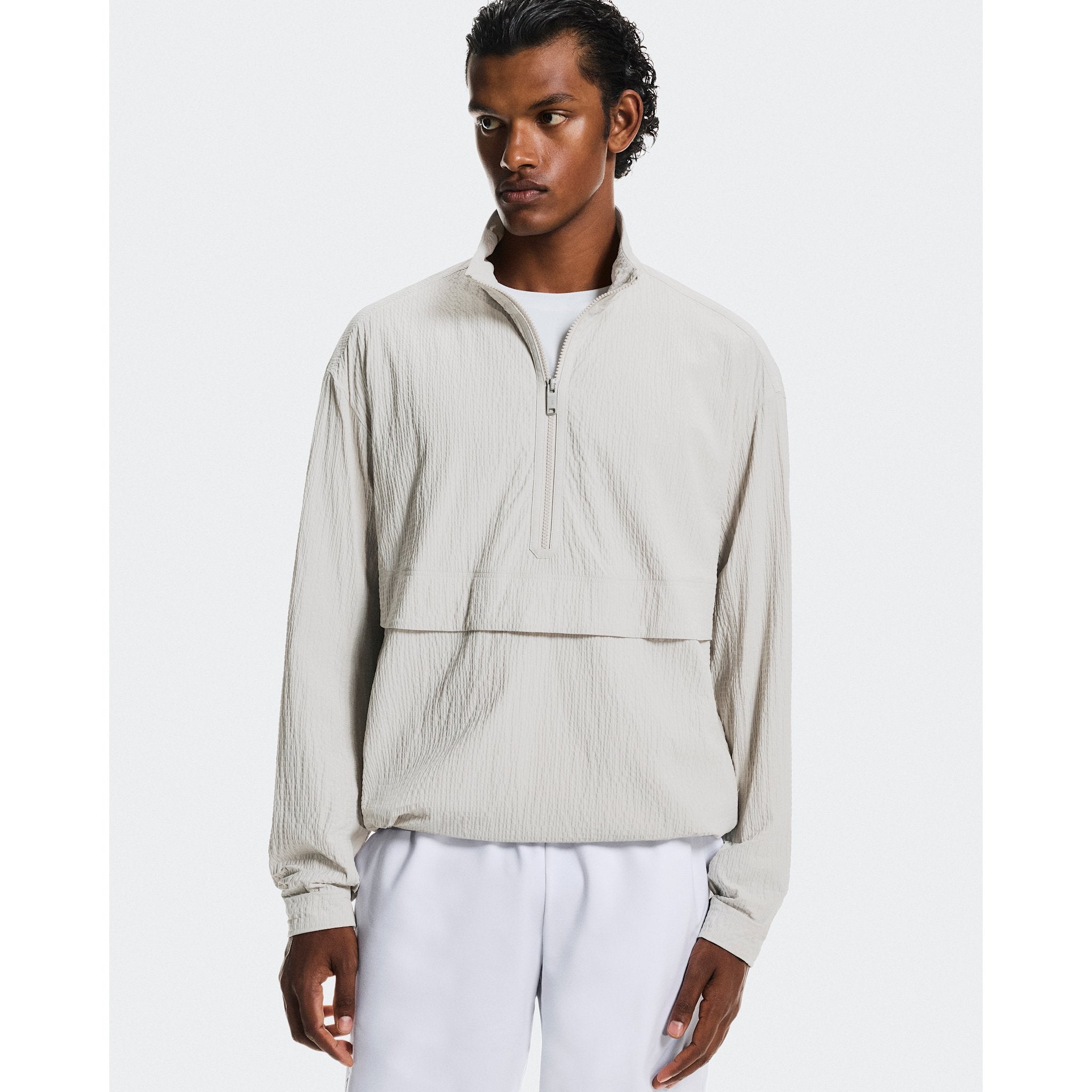 On Courtside 1/2 Zip Eaze Sand