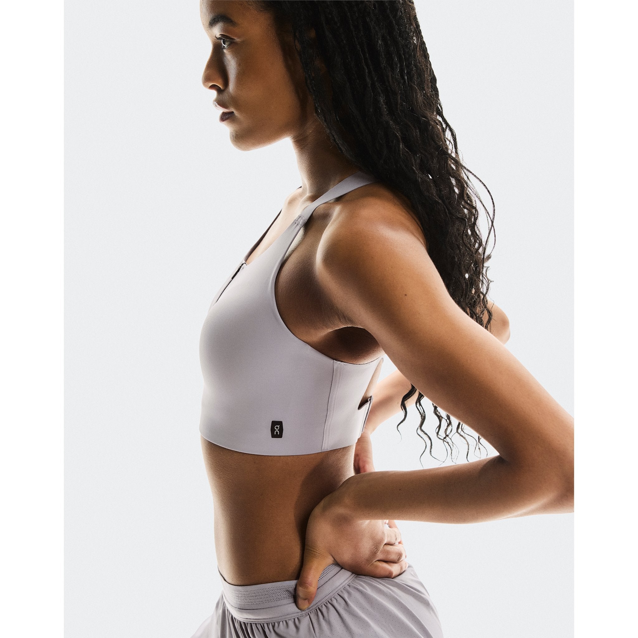 On Endurance Bra Zip Lilac