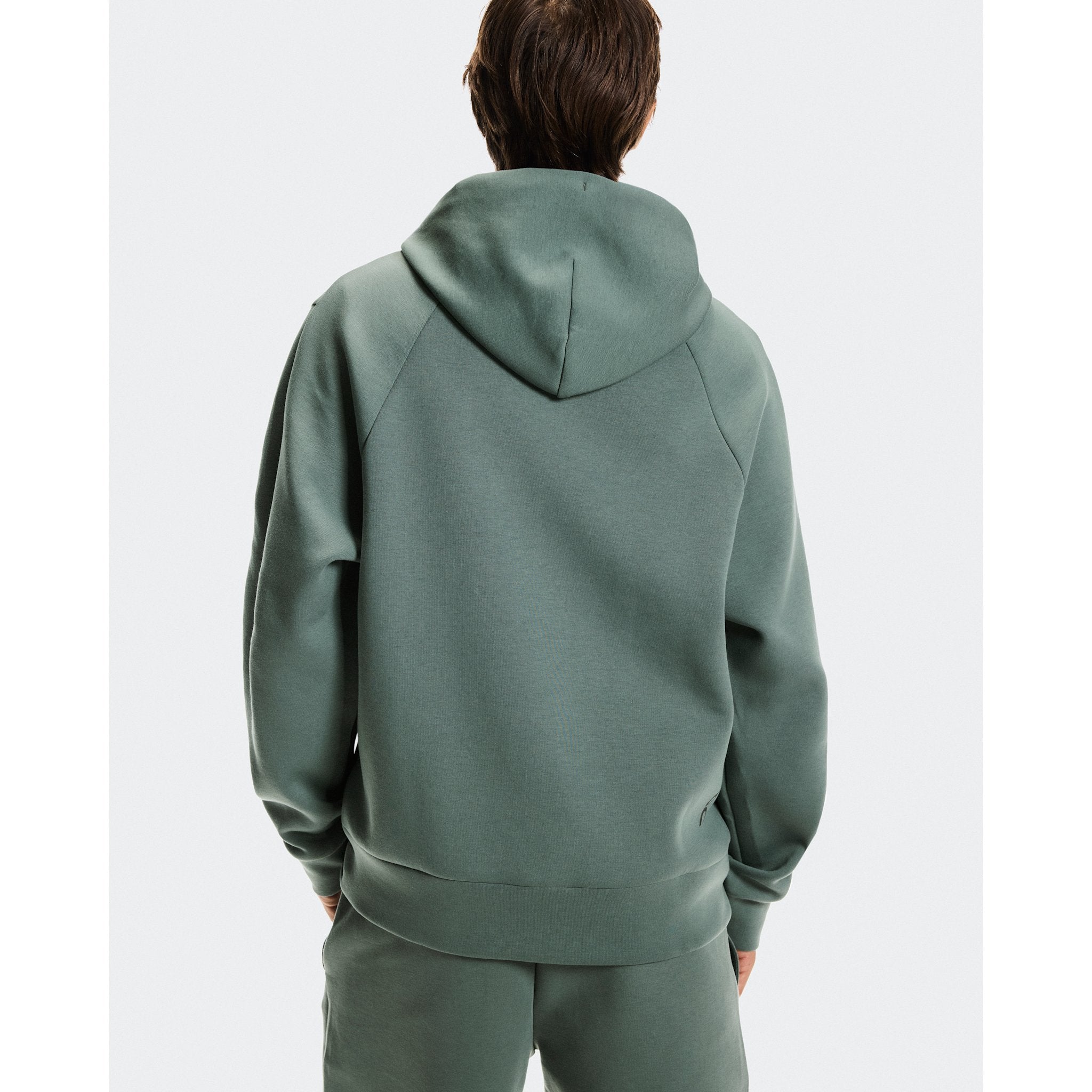 On Focus Tech Zip Hoodie Olive