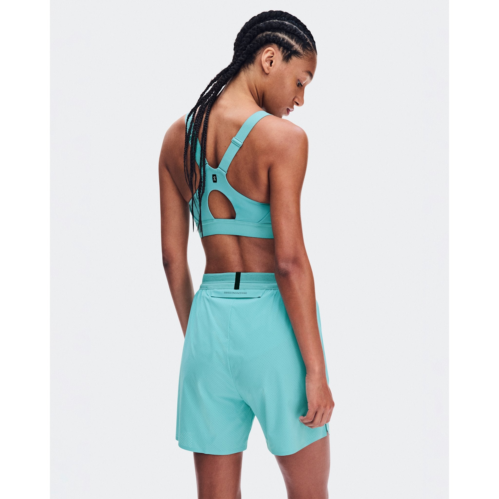 On 5" Performance Shorts Aquamarine