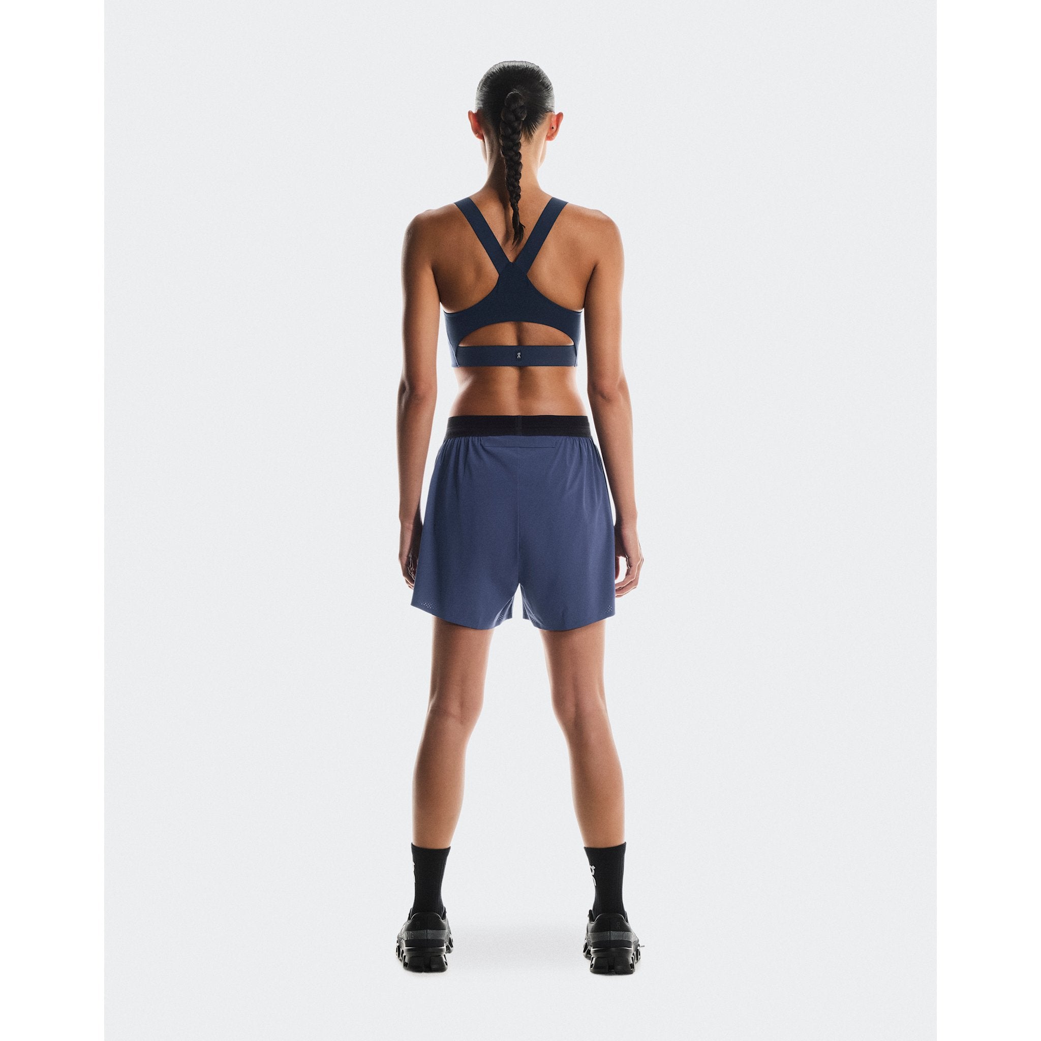 On 3" Performance 2/1 Shorts Acai | Black