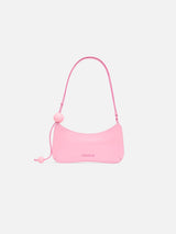 Jacquemus The Bisou Perle Beaded Shoulder Bag Pink