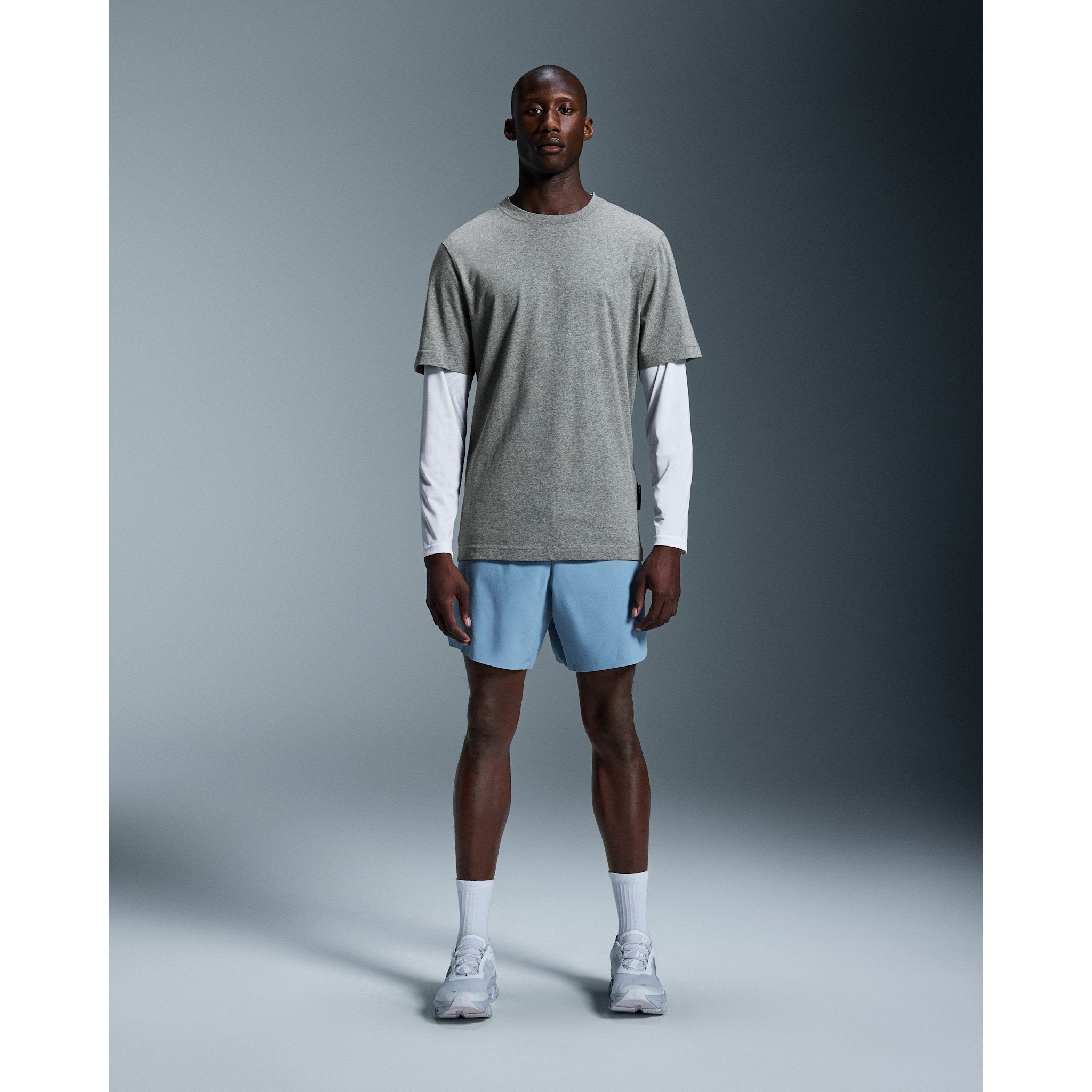 On Train Shorts Chambray
