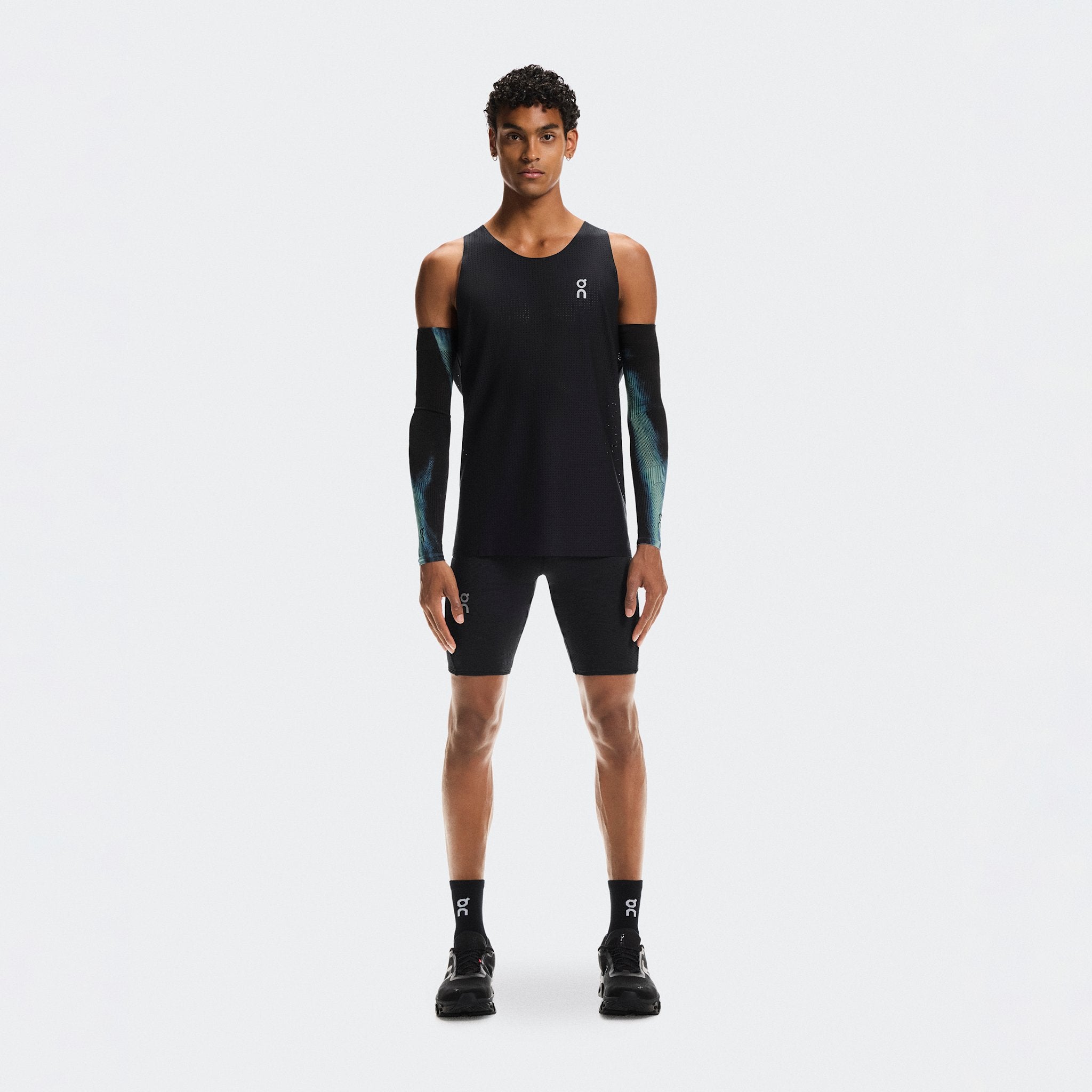 On Pace Tights Short Black | Black