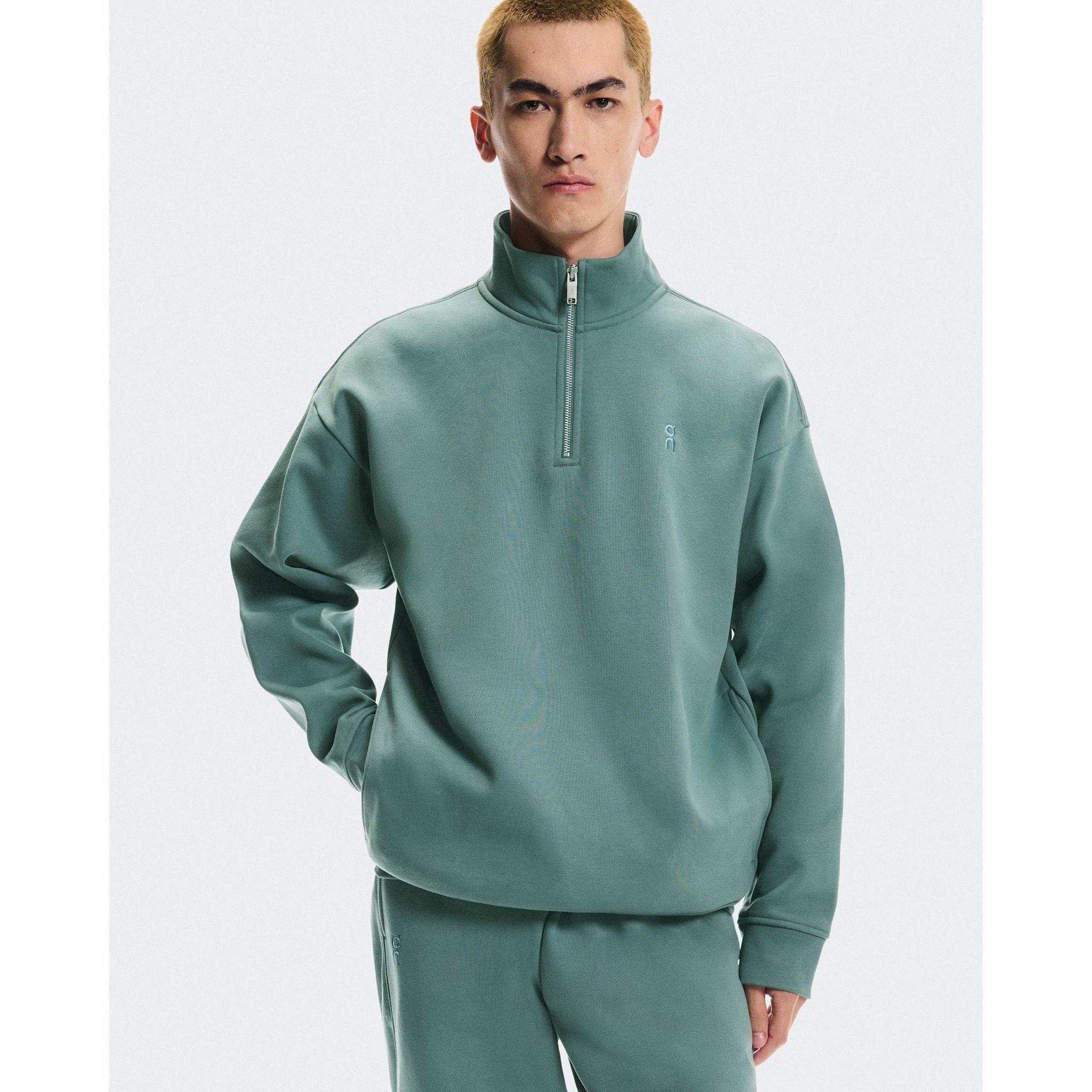 On Club Collective 1/4 Zip Tide