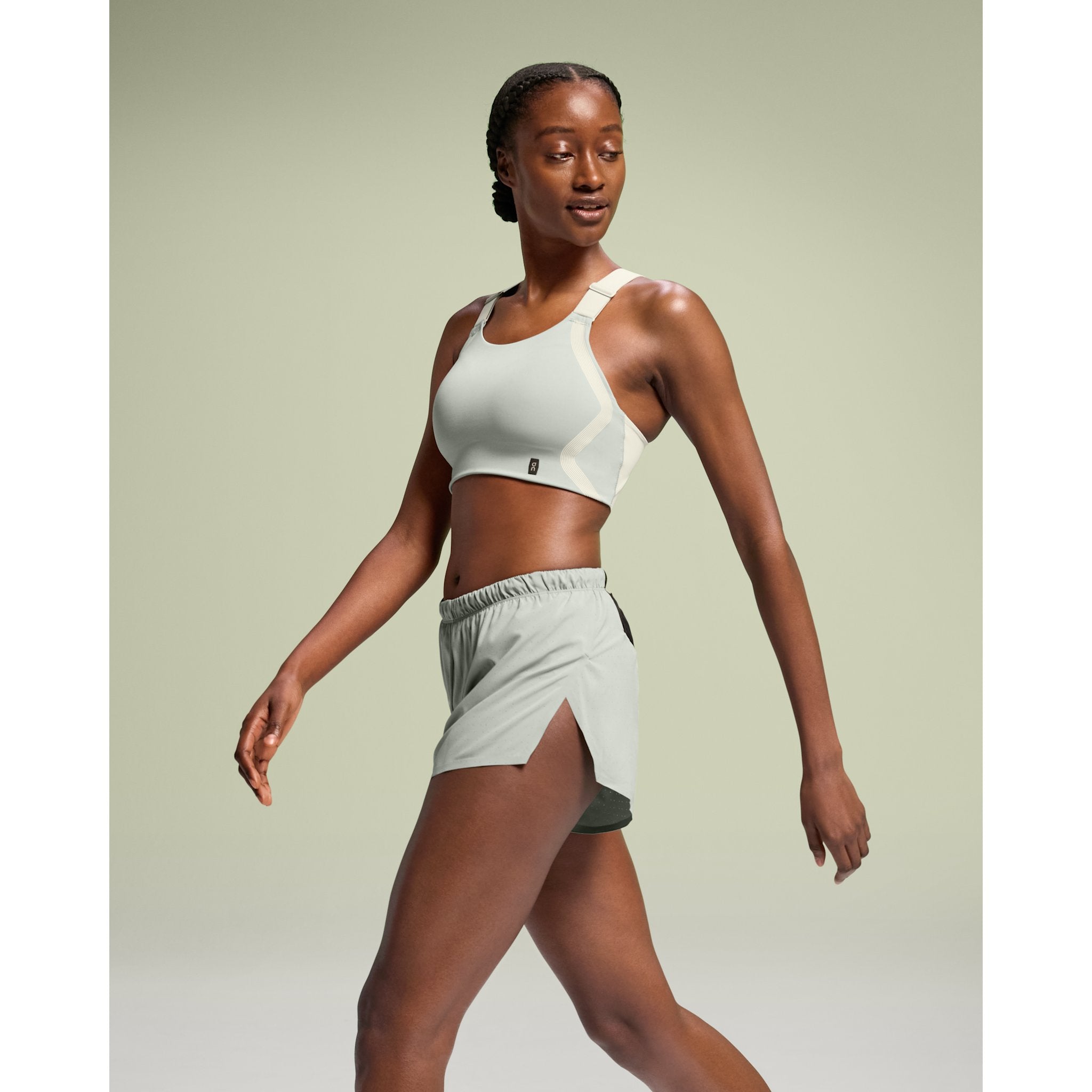 On Performance Flex Bra Cobble | Glacier