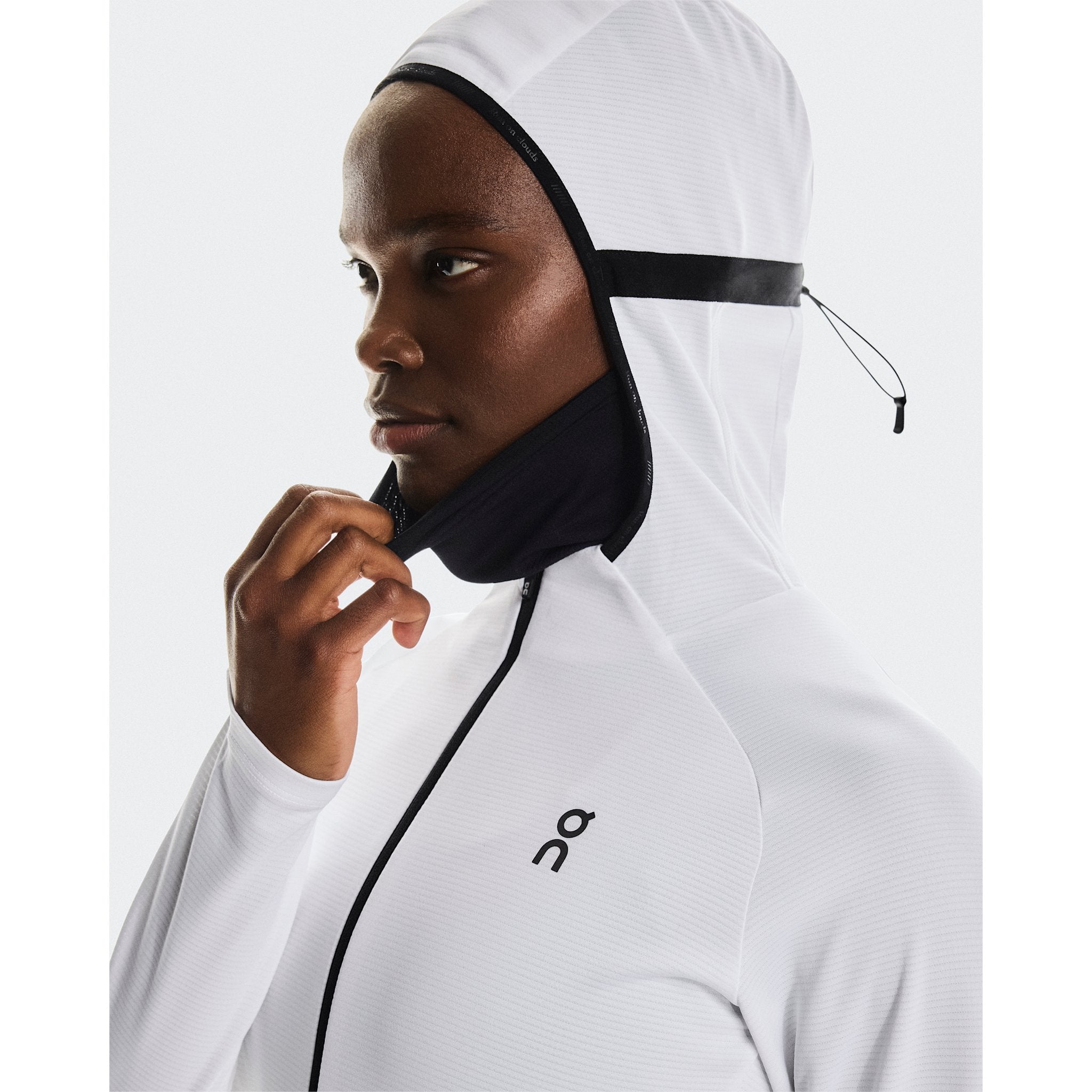 On Climate Zip Hoodie White