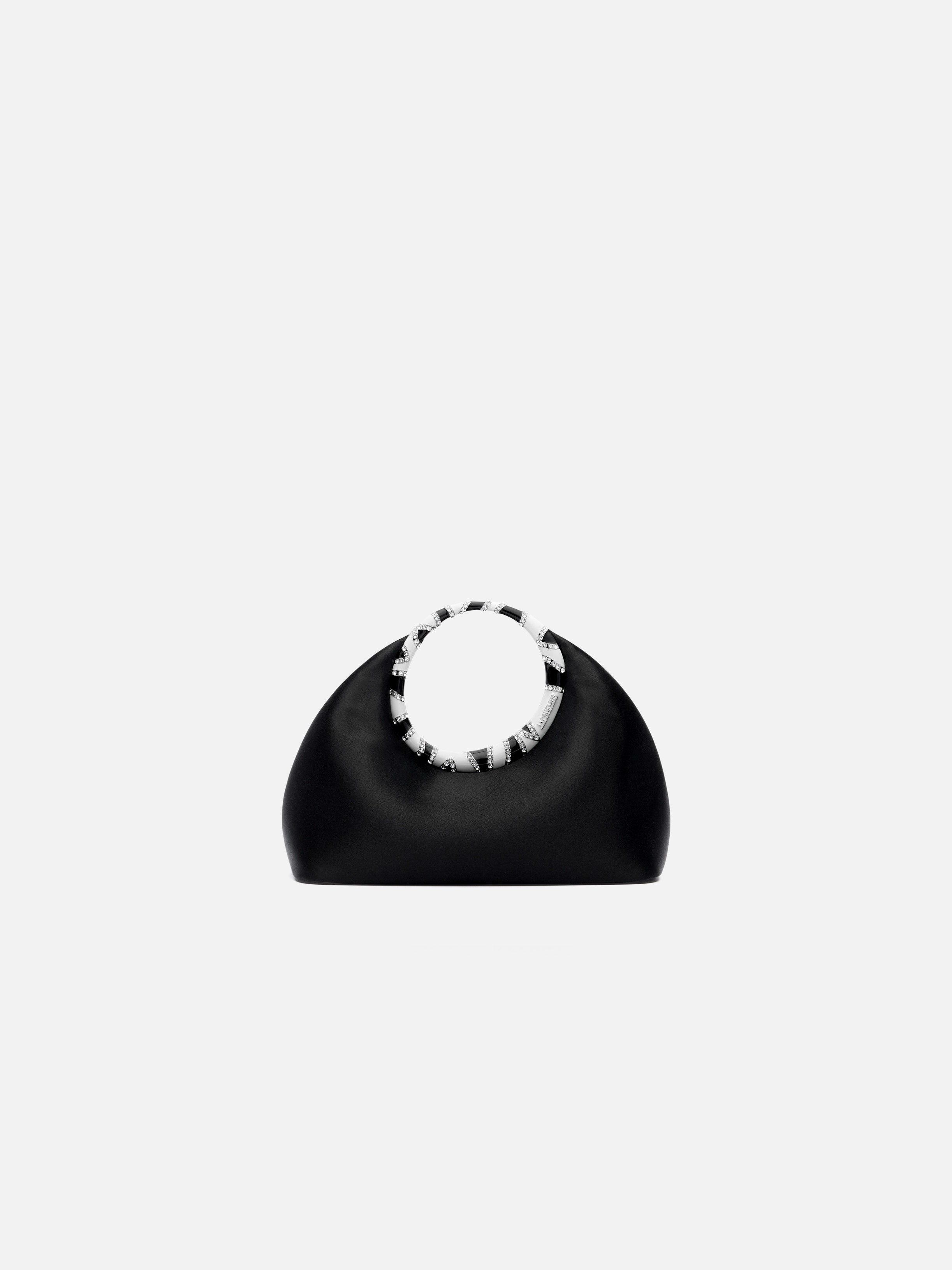Jacquemus The Small Calino Mini Ring Handbag Black