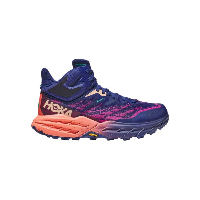 Hoka Wmns Speedgoat 5 Mid GORE-TEX 'Bellwether Blue Camellia'