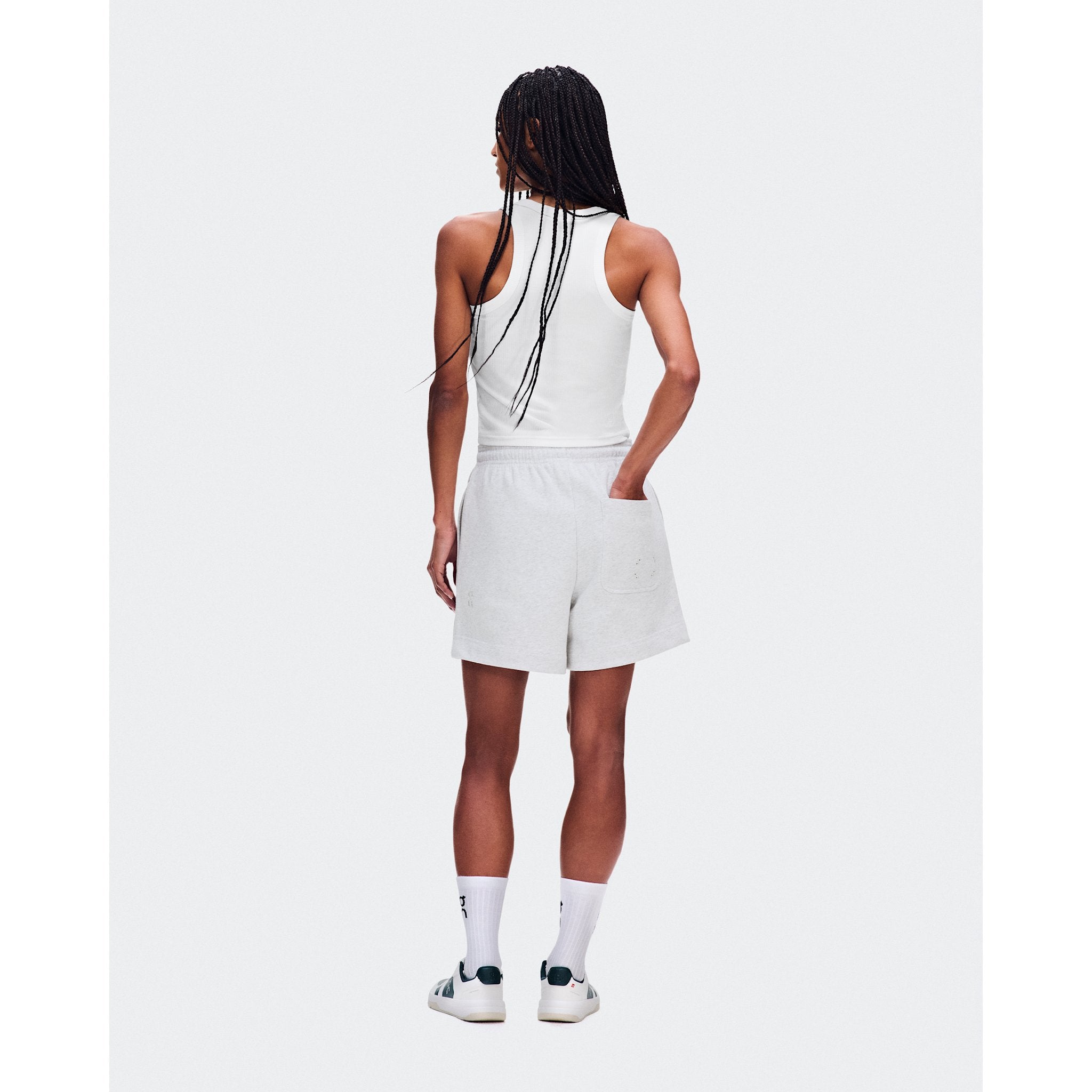 On All-Day Ribbed Tank White
