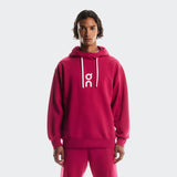 On Club Hoodie Grenadine