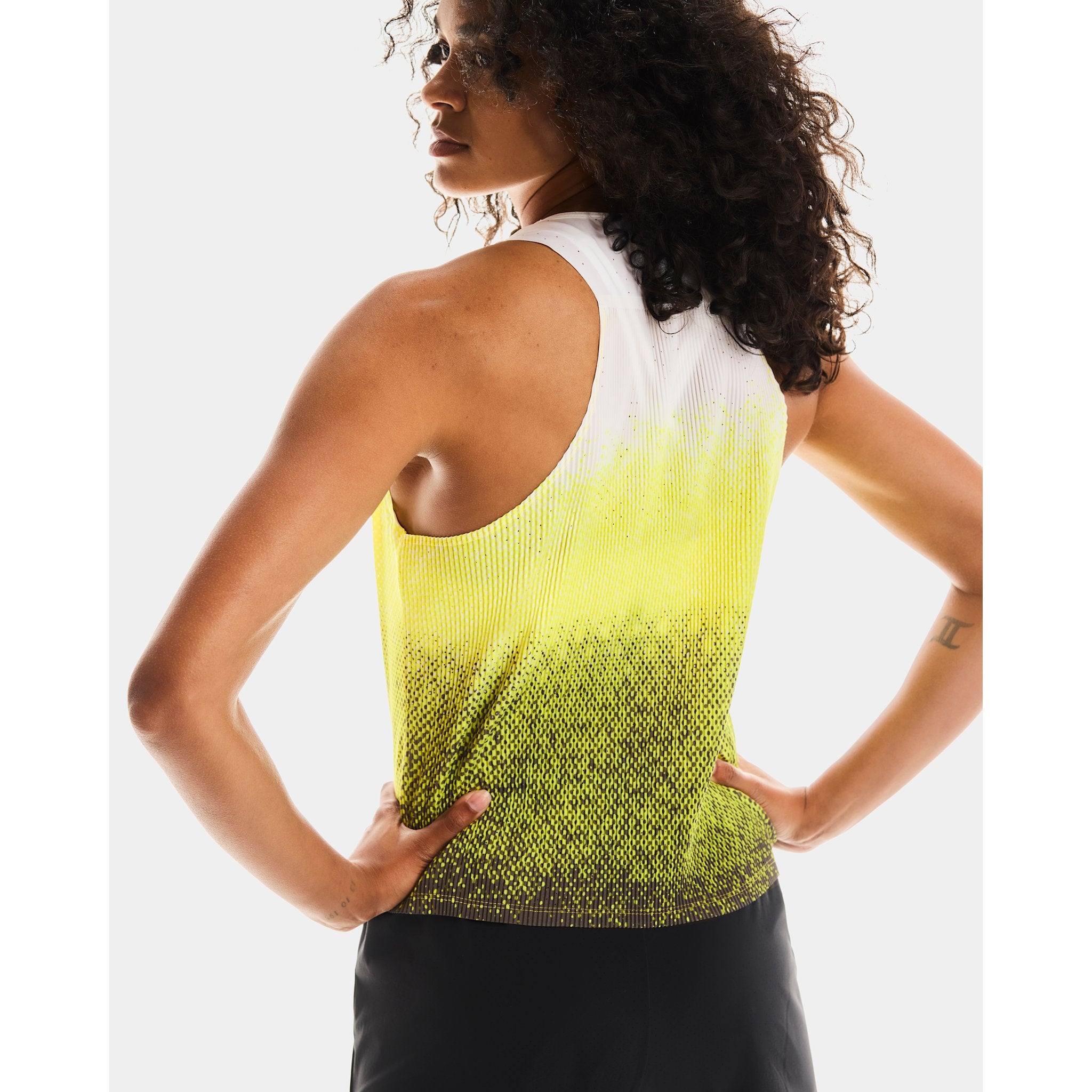 On Race Singlet Lime