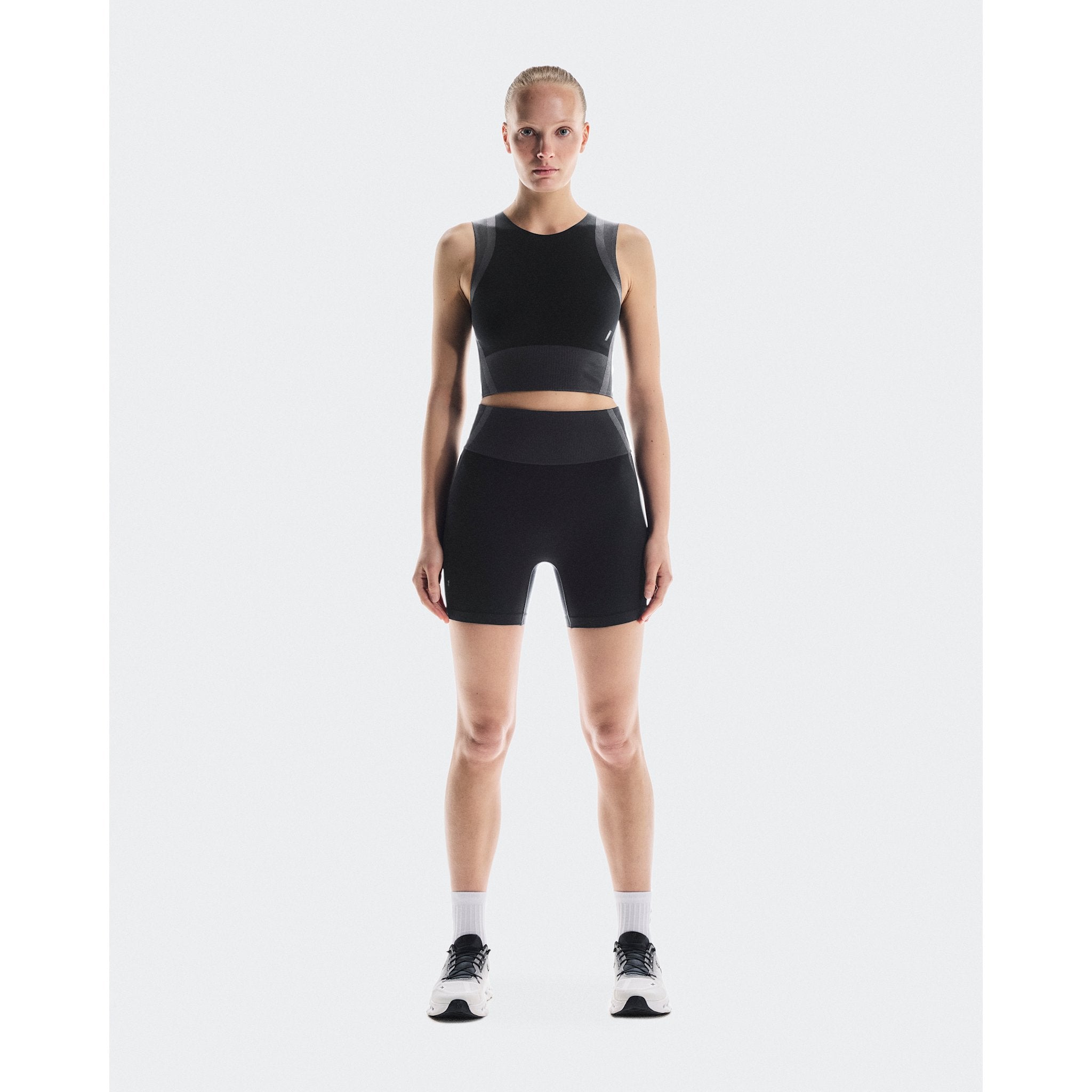 On Studio Knit Shorts Black | Eclipse