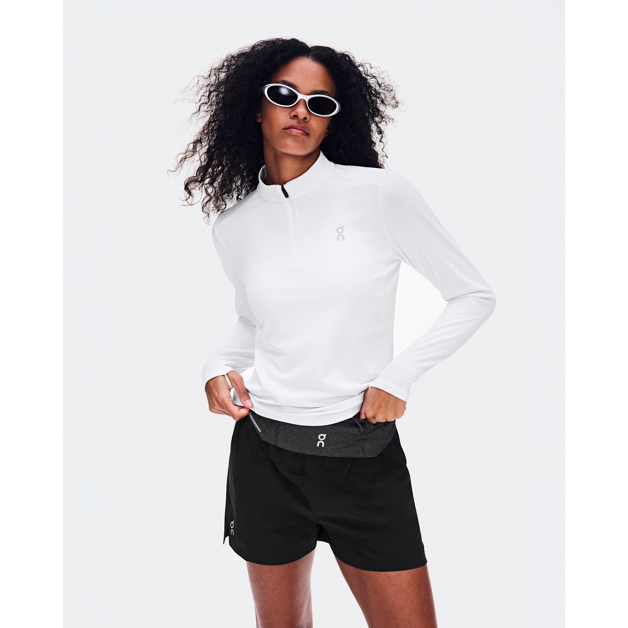 On Core 1/4 Zip White