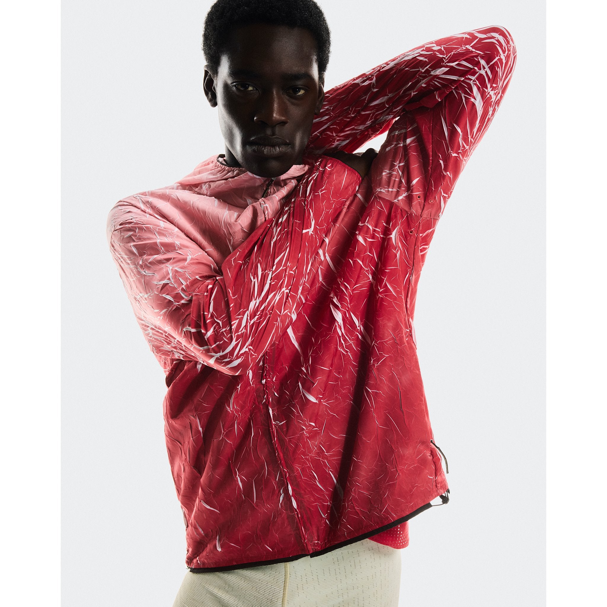 On Pace Run Jacket Red