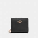 Coach Snap Wallet Gold Black