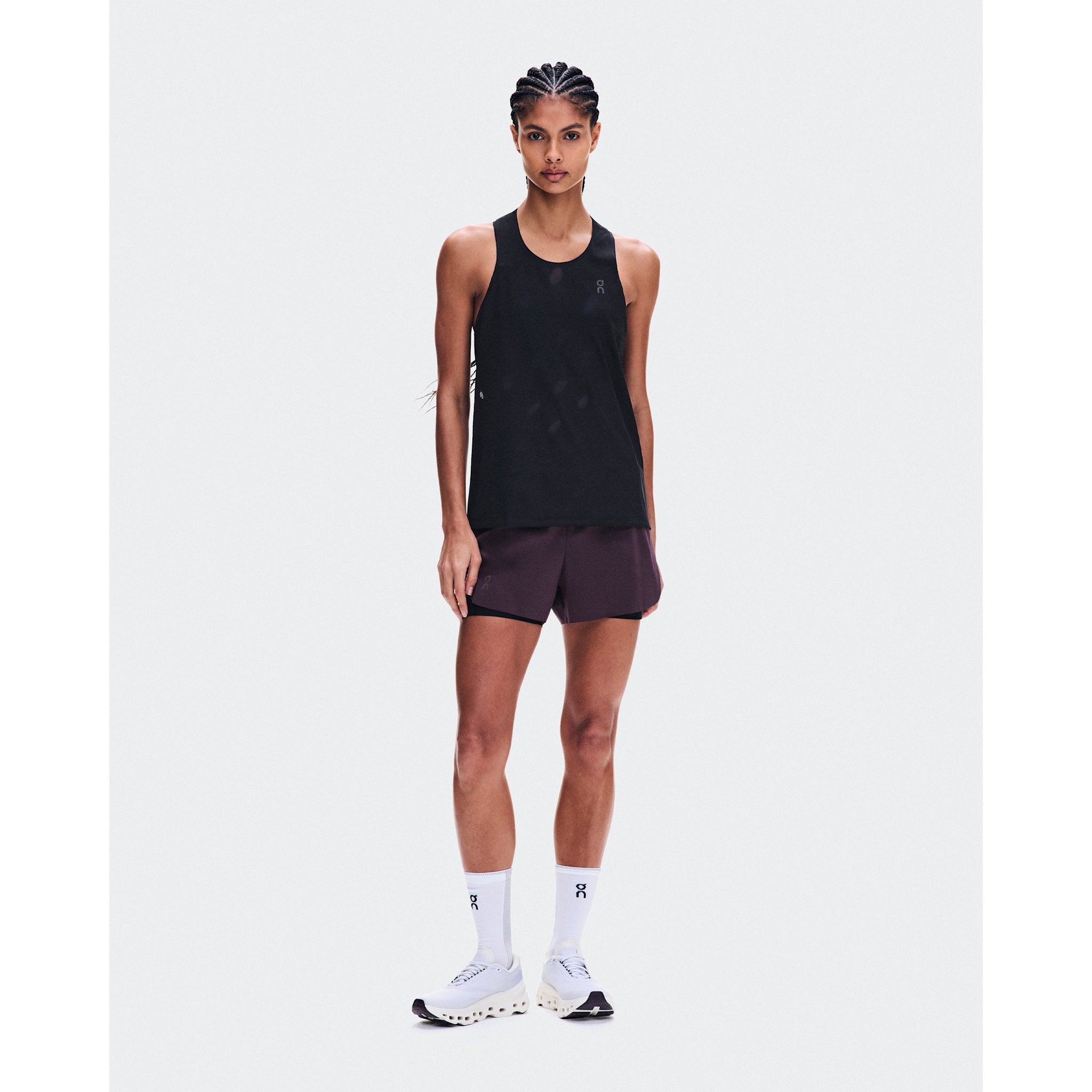 On Zero Tank Breathe Black