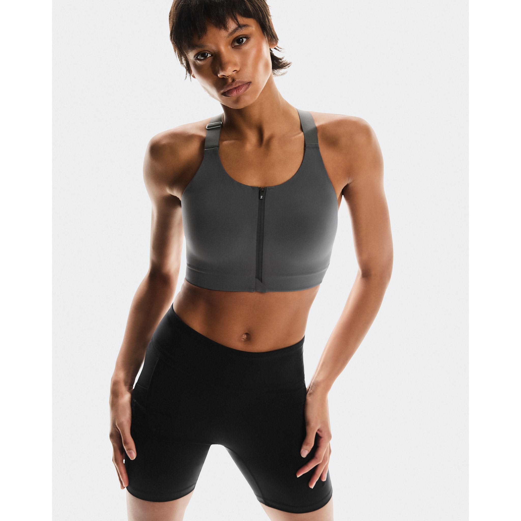 On Endurance Bra Zip Eclipse