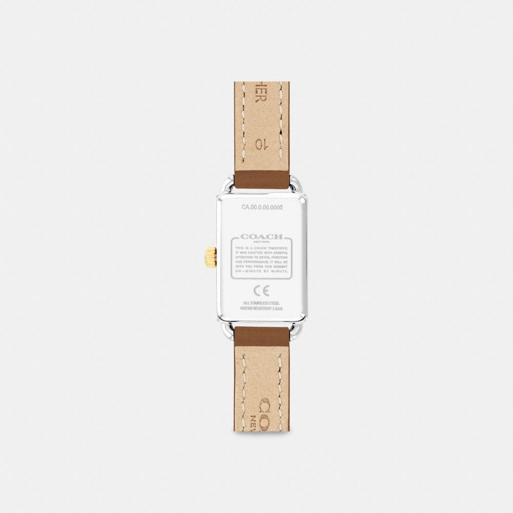 Coach Mini Liz Watch, 24 Mm Saddle
