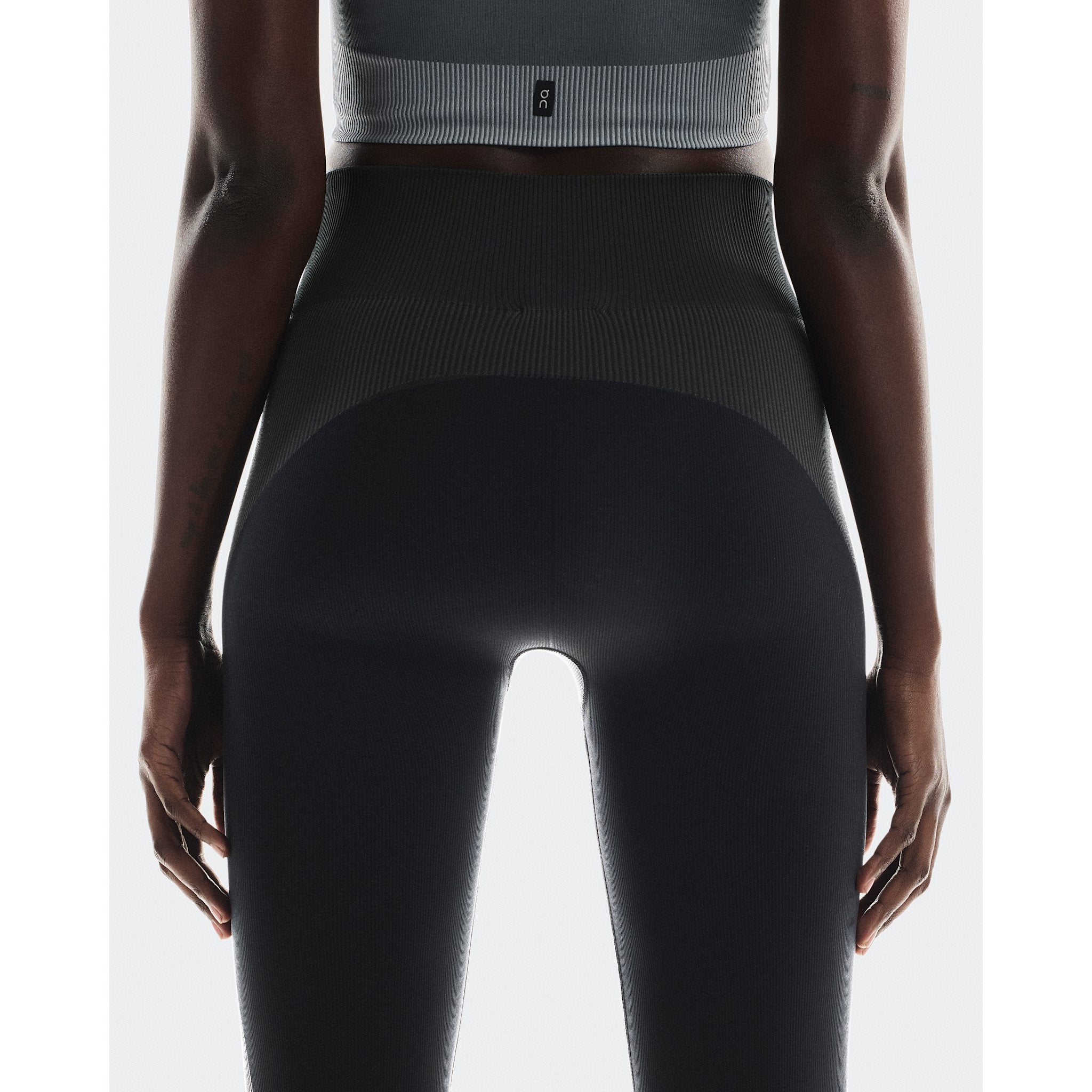 On Studio Knit Tights Black | Eclipse