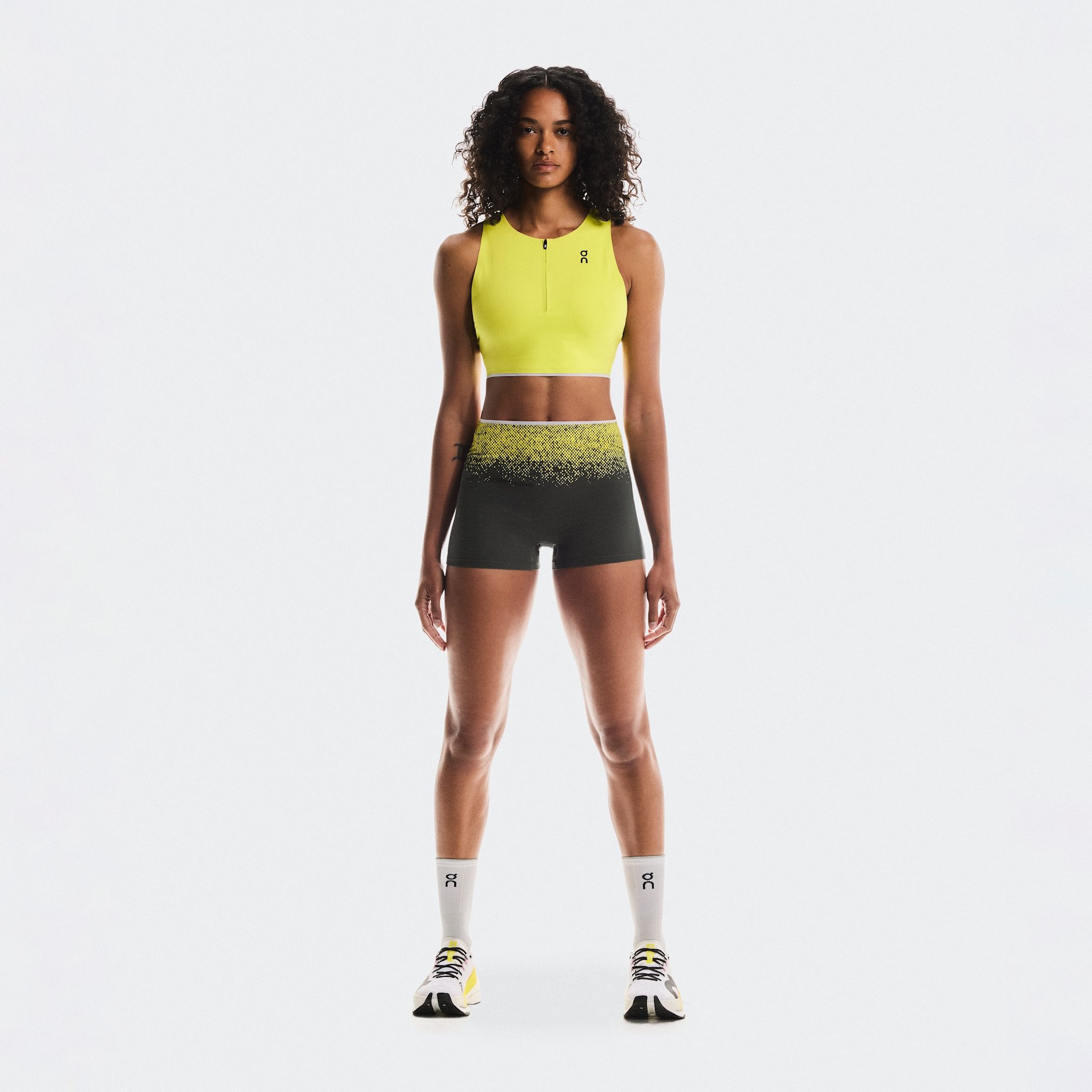 On Race Tights Short Lime