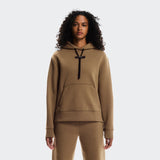 On Focus Tech Hoodie Nutmeg