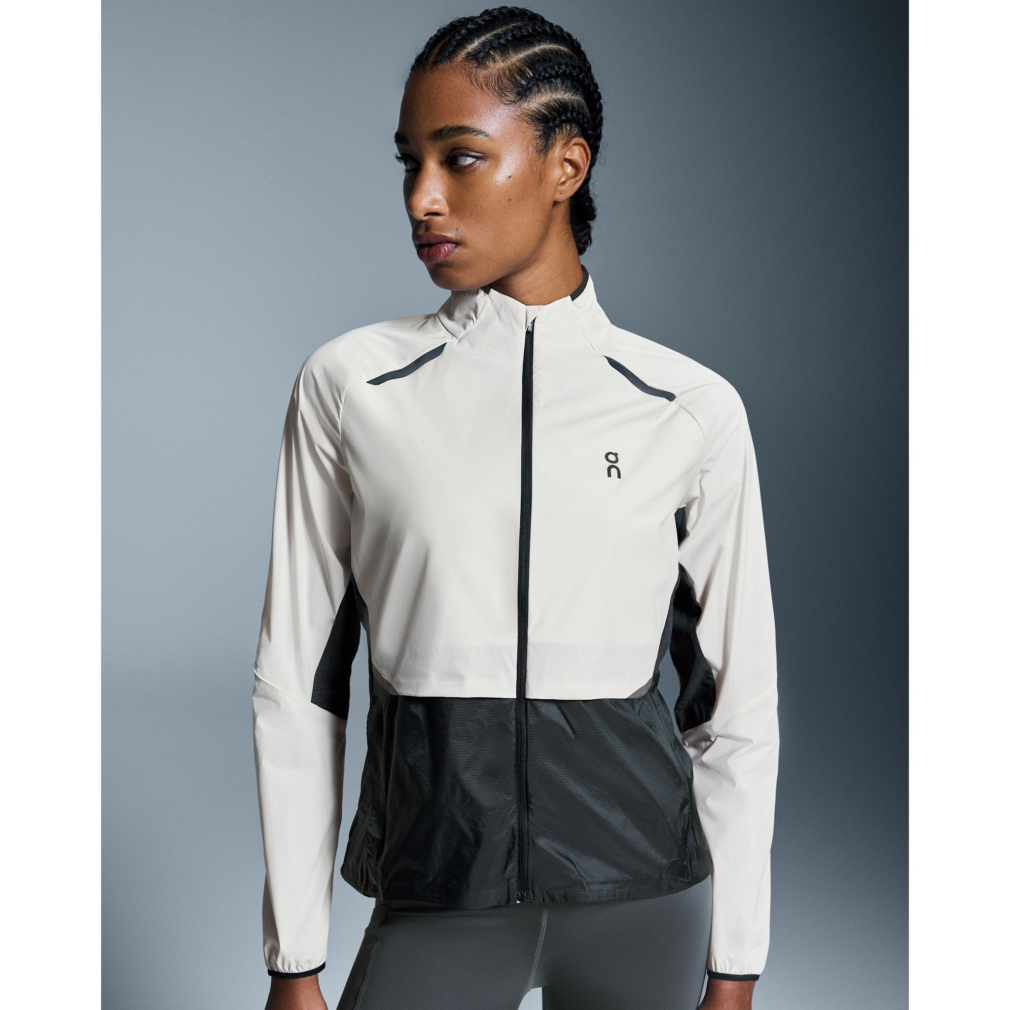 On Weather Jacket Silver | Eclipse