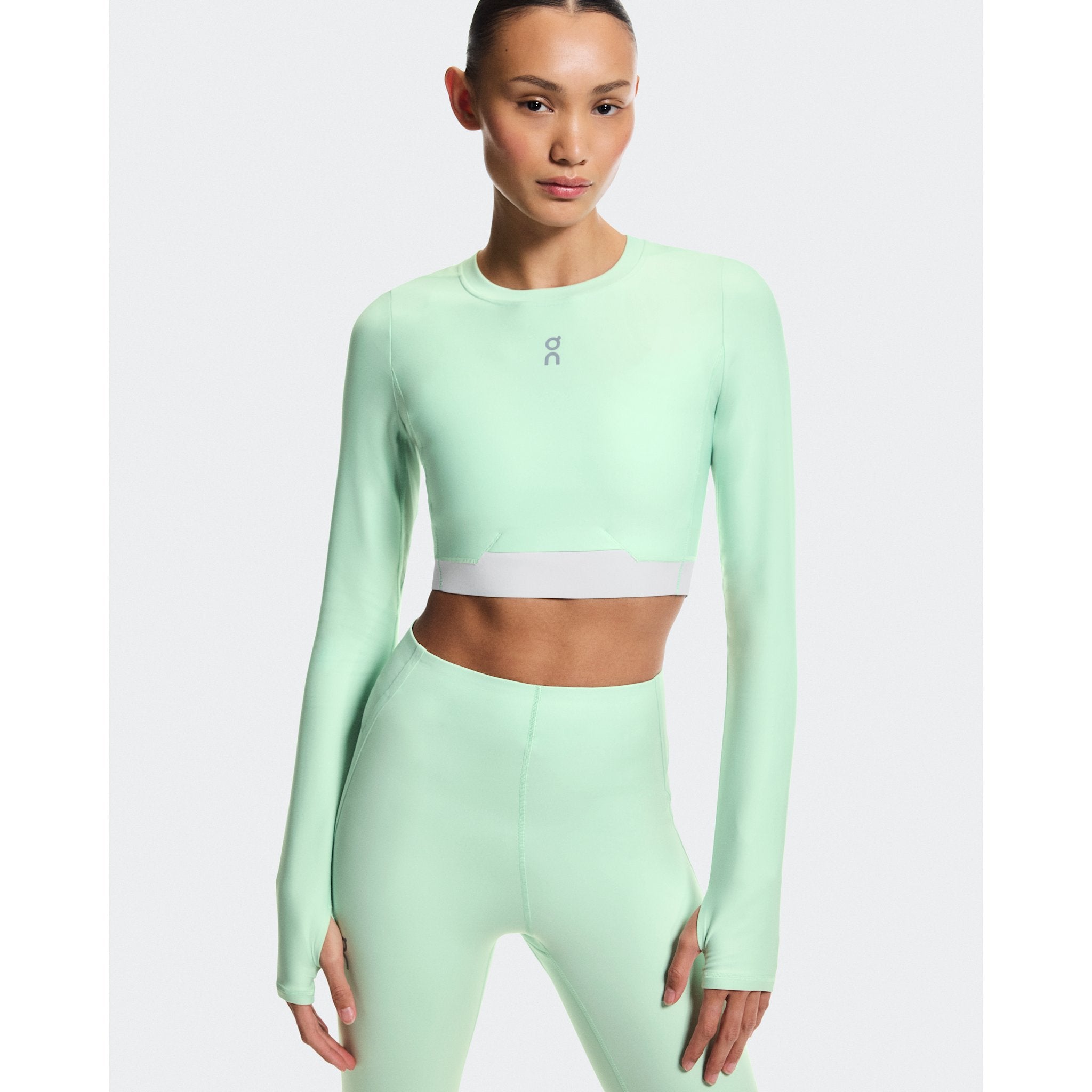 On Train Long Sleeve Crop Creek