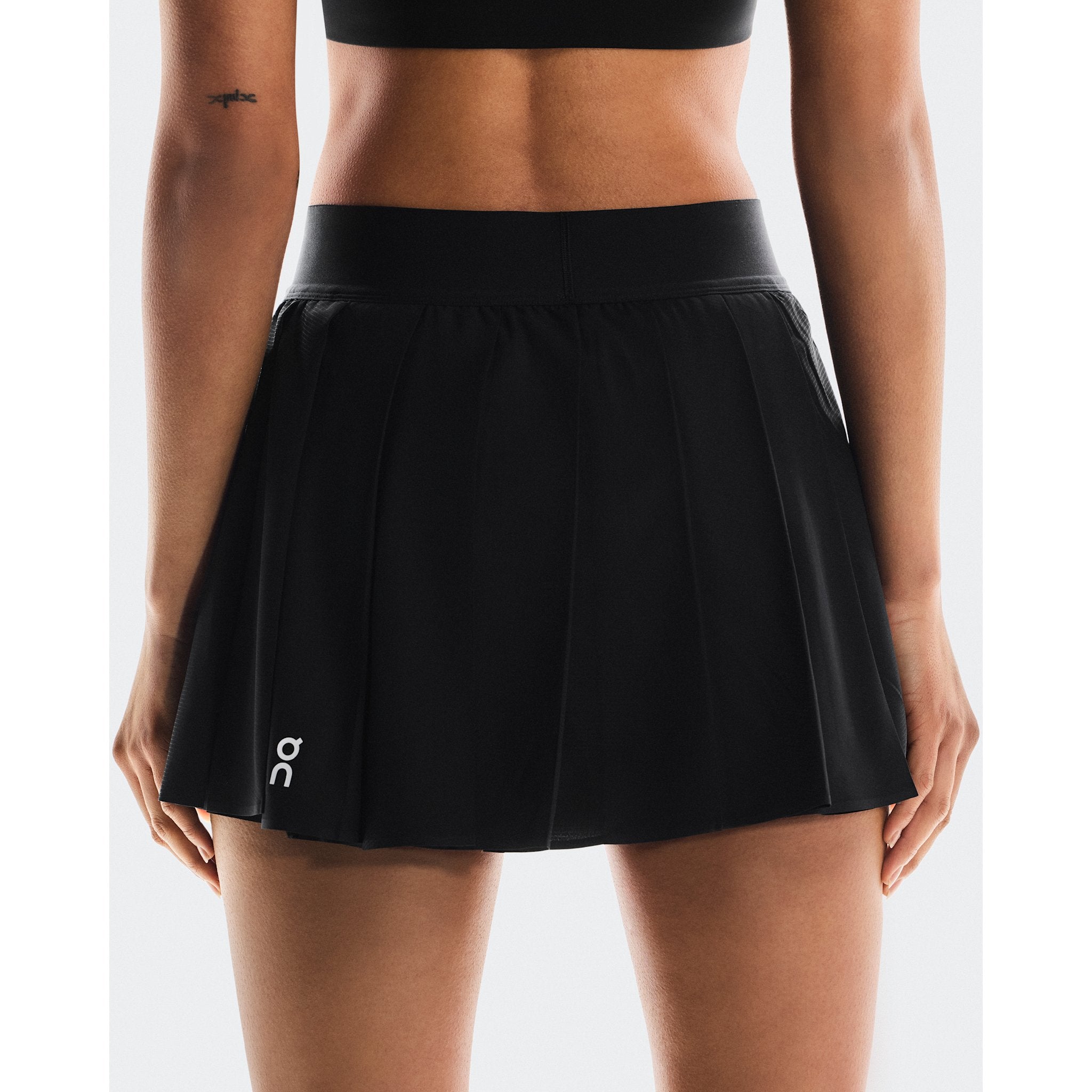 On Court Skirt Pleated Black