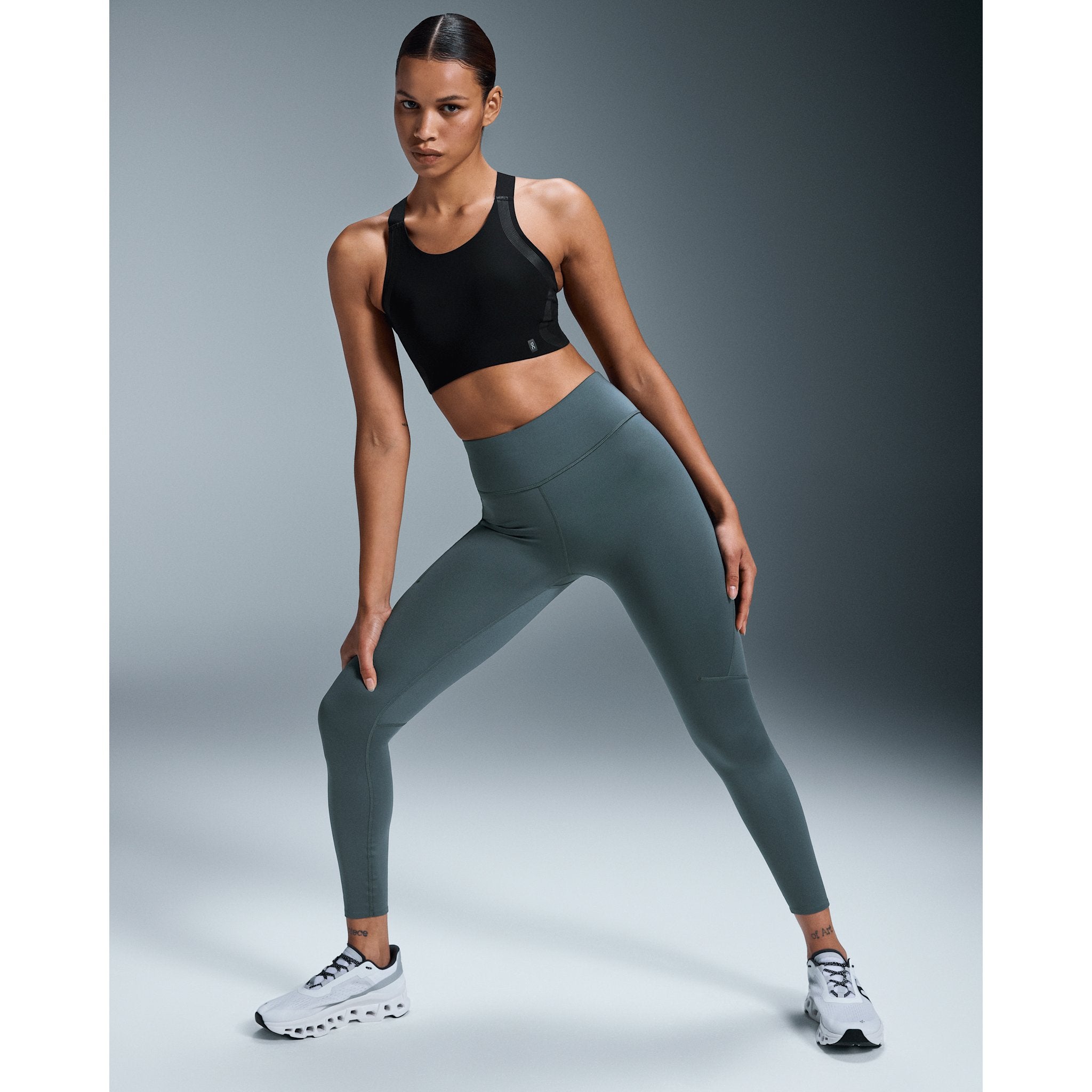 On Performance Winter Tights Stone