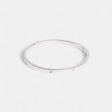 Coach Essential Hinged Bangle Silver