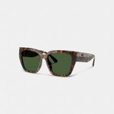 Coach Oversized Cat Eye Sunglasses Dark Tortoise