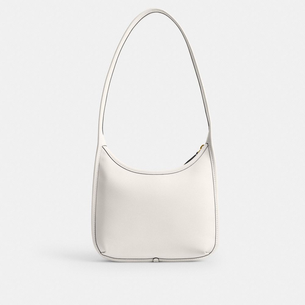 Coach Curve Zip Bag Brass Chalk