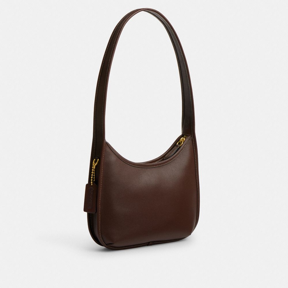 Coach Curve Zip Bag Brass Maple
