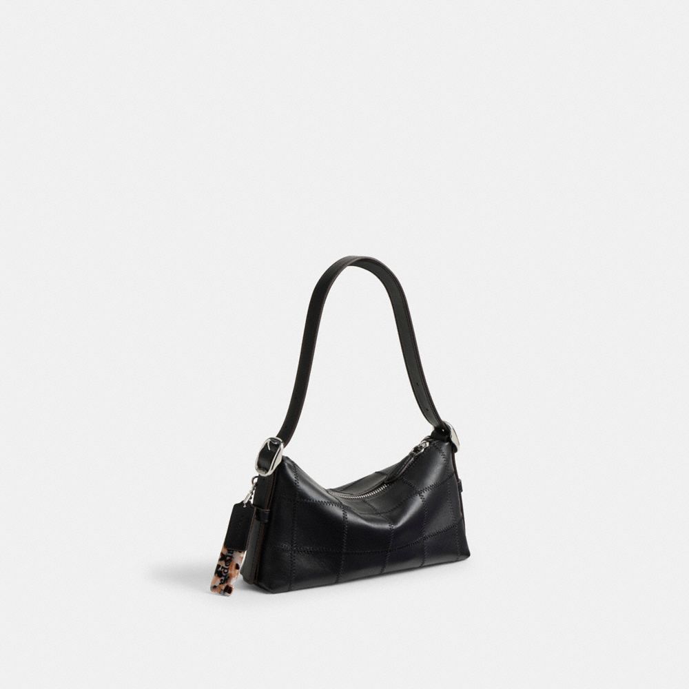 Coach Alter/Ego Small Slouchy Shoulder Bag In Upcrafted Leather Black