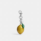 Coach Lemon Bag Charm Sv Garden Glade