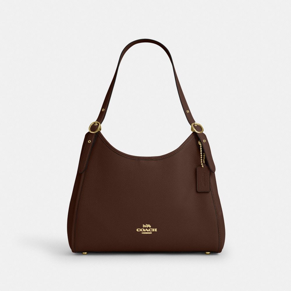 Coach Erin Shoulder Bag Gold Maple