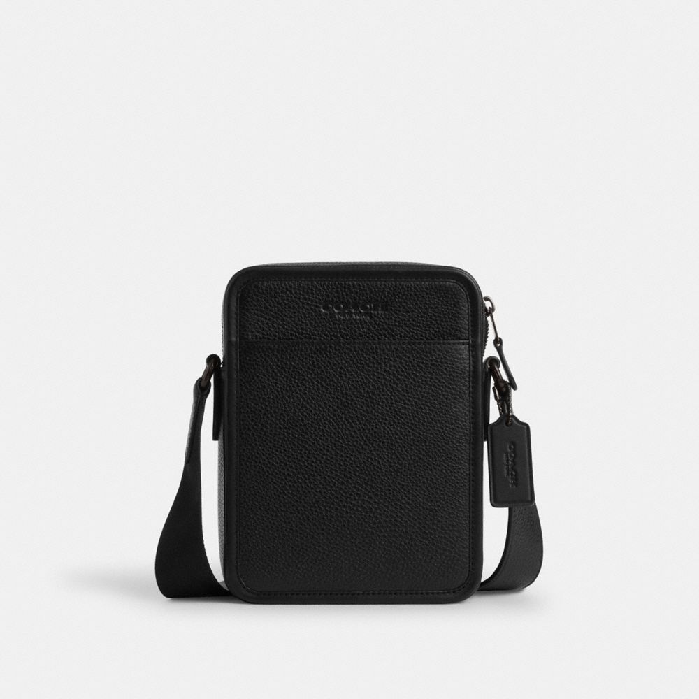Coach Sullivan Crossbody Bag Black Copper Black