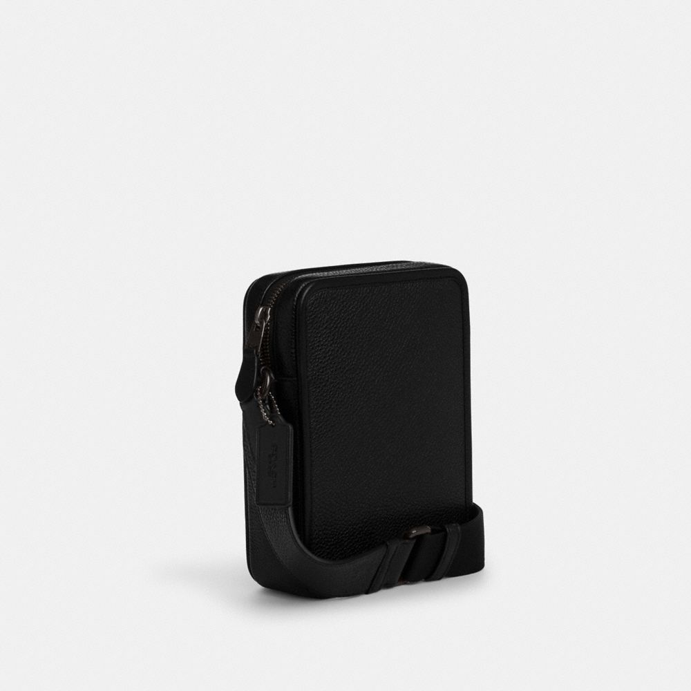 Coach Sullivan Crossbody Bag Black Copper Black
