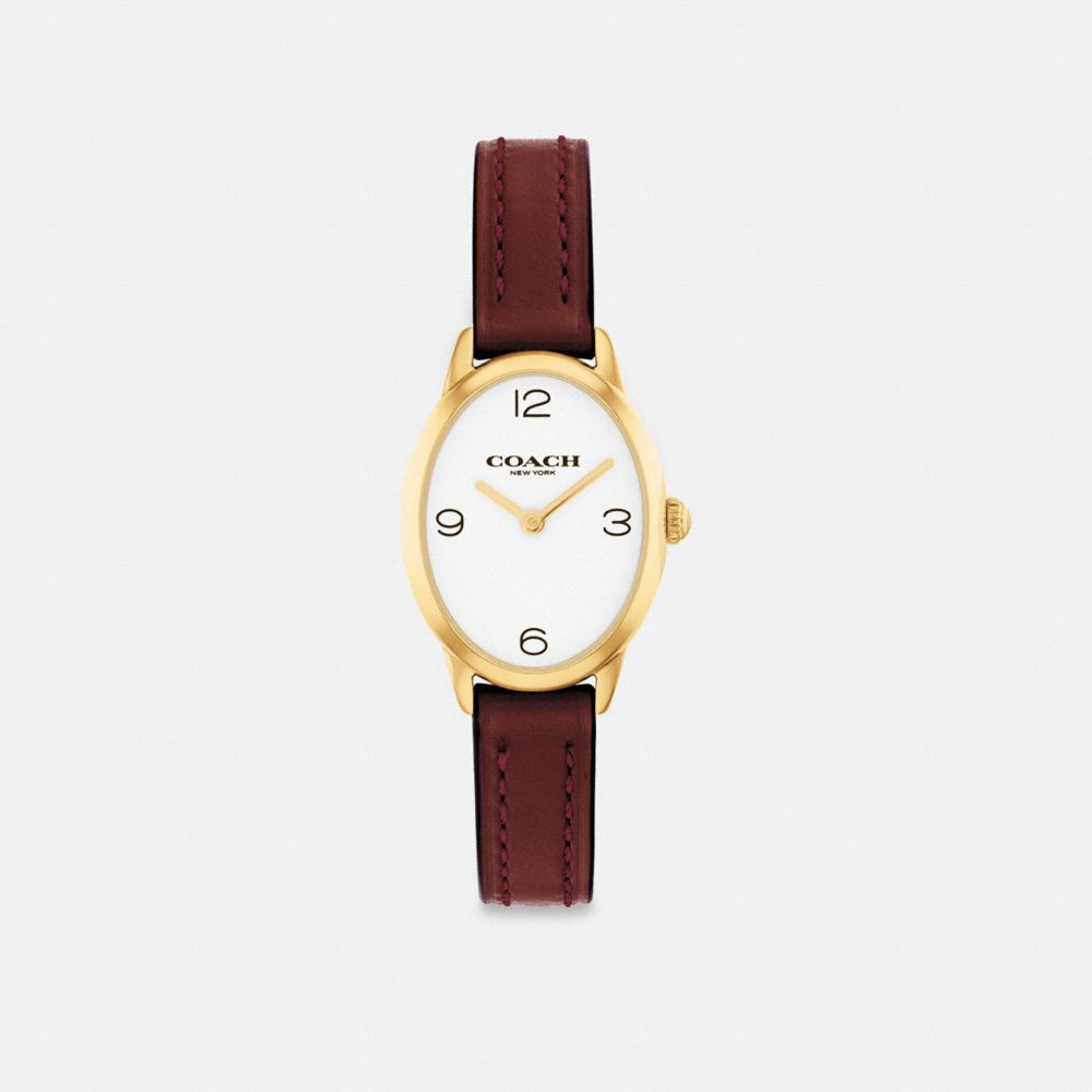 Coach Talia Watch, 22 Mm Dark Wine