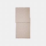 Coach Signature Wrap Oatmeal