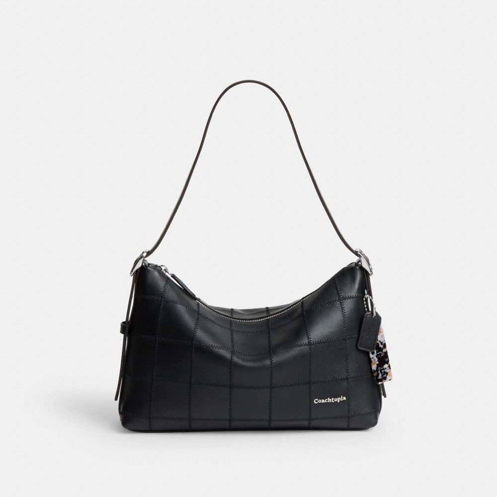 Coach Alter/Ego Slouchy Shoulder Bag In Upcrafted Leather Black