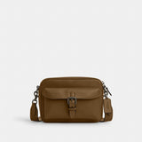Coach Warner Crossbody Bag Gunmetal Green